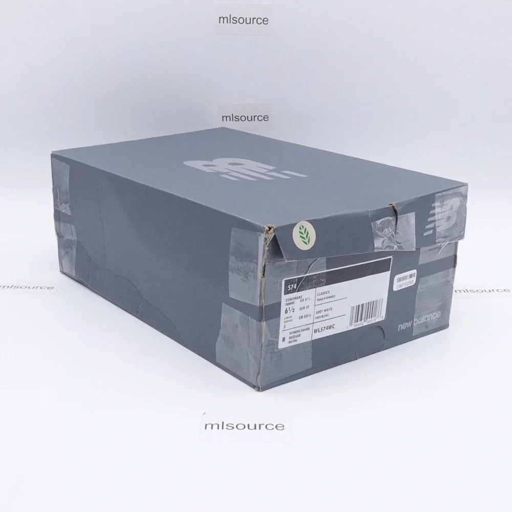 NEW New Balance 574 Sneakers WL574WC Grey/White/Floral - Picture 9 of 15